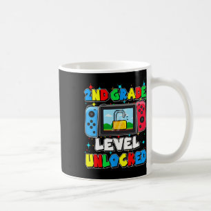 Mug Garçon gamer enfant niveau 2e année débloqué Ck T
