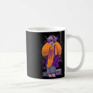 Mug Garçon joueur d'anime rétro