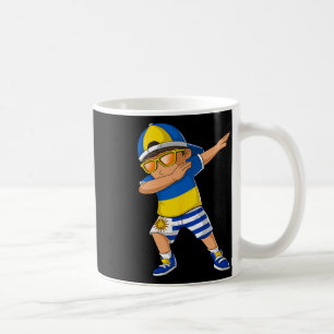 Mug Garçon moitié ukrainien uruguayen Drapeau Ukraine 