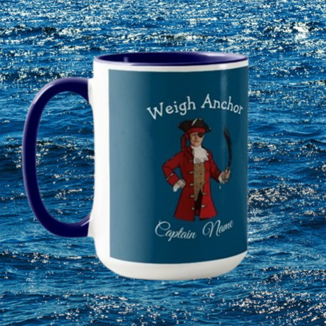 Mug Garçon nautique pirate (Celebrate a Pirate Party Under the Sea with the Perfect Birthday Gift!)