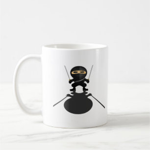 Mug Garçon Ninja Stealthy Double Katana Art de Guerrie