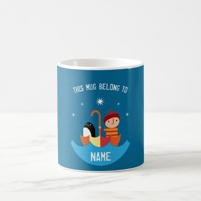 Mug Garçon Perdu Et Trouvé Amitié Métal Lunchbox Clé (Centre)