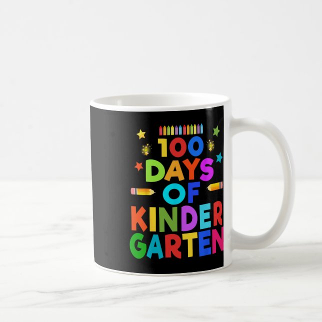 Mug Garçons 100 Jours De Maternelle Célébration Enfant (Droite)