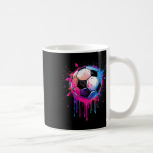 Mug Garçons Filles de Foot Awesome Colorful Drip Soc
