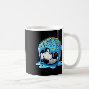 Mug Garçons Filles Soccer Drip Crème Glacée Drip Avec