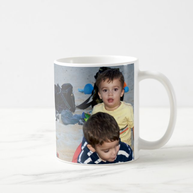 Mug Garçons sur la plage (Droite)