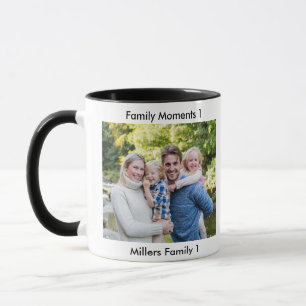 Mug Garde de famille minimaliste moderne classique à d