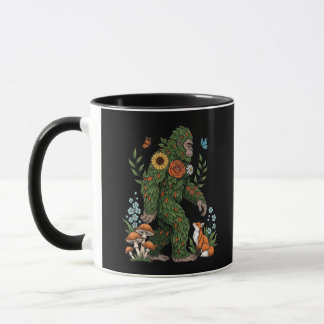Mug Garde de la Nature Sasquatch Floral Art Botanique