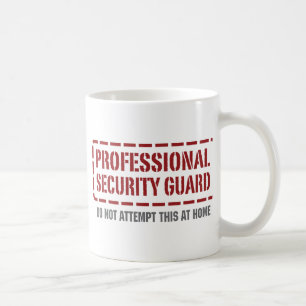 Mug Garde de sécurité professionnel