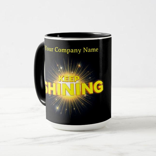 Mug Garde Étoile Céleste Moderne Brillante (Devant gauche)