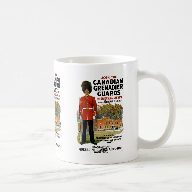 Mug Garde-grenades canadienne (Droite)