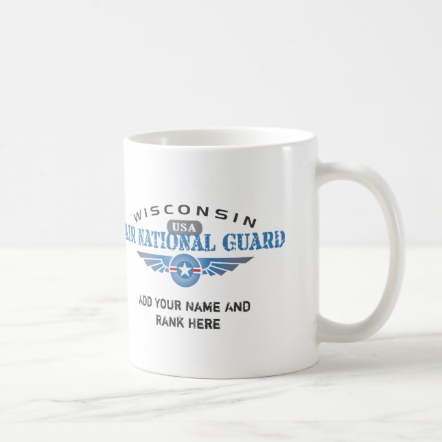 Mug Garde nationale d'air du Wisconsin (Droite)