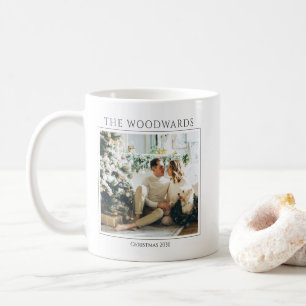 Mug Garde-photos de Noël des couples
