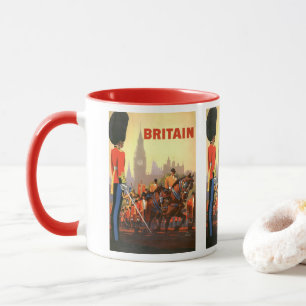 Mug Garde royale britannique du roi vintage Grande-Bre
