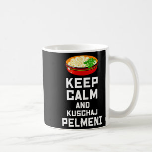 Mug Garde russe son calme Mange des pelmeni Citation d