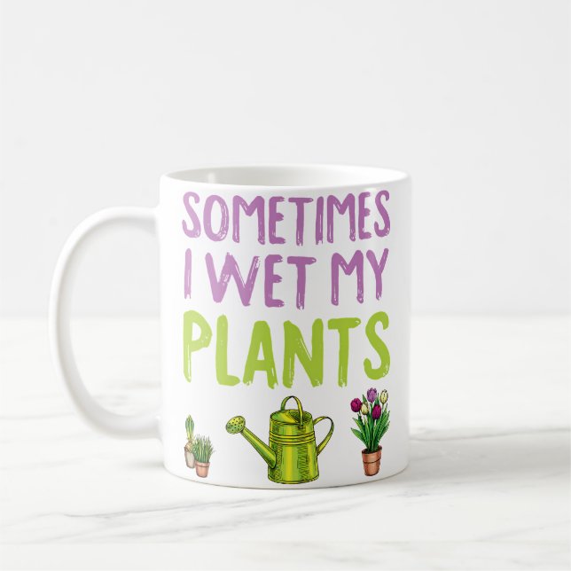 Mug Gardening Is My Therapy Sometimes I Wet My Pants G (Gauche)