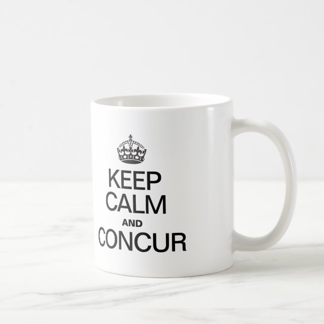 MUG GARDER CALME ET CONCUR (Droite)