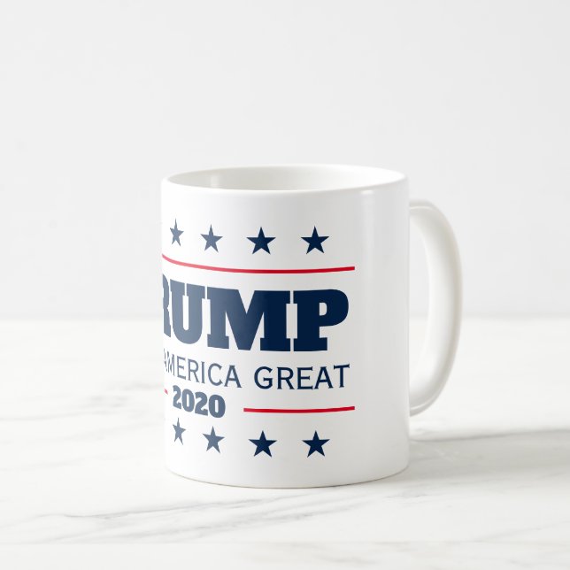 Mug Garder l'Amérique à l’élection Donald Trump 2020 (Devant droit)