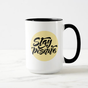 Mug Garder le jaune positif