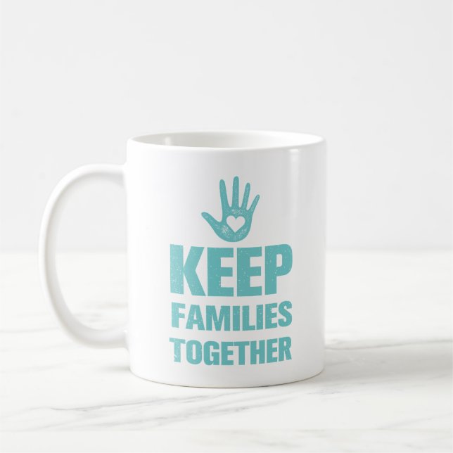 Mug Garder les familles unies (Gauche)
