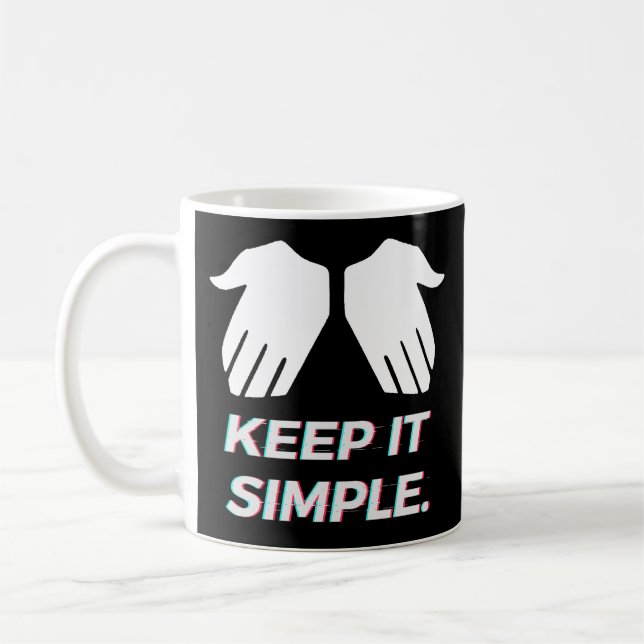Mug GARDER SIMPLE Khaby Lame (Gauche)