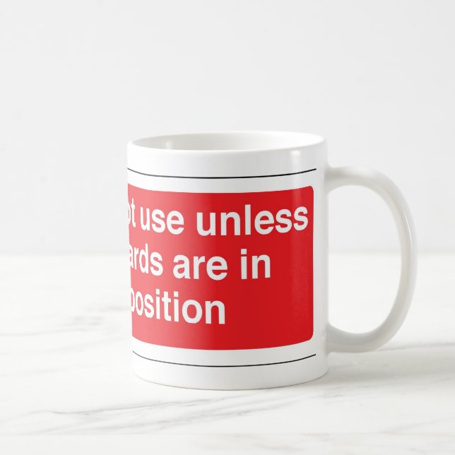 Mug gardes en position (Droite)