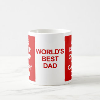 Mug Gardez la fête des pères calme