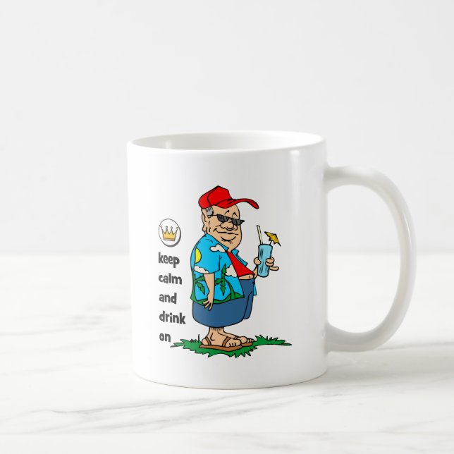 Mug gardez le calme (Droite)