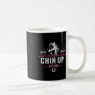 Mug Gardez Le Calme Chin En Haut talon En Bas Citation