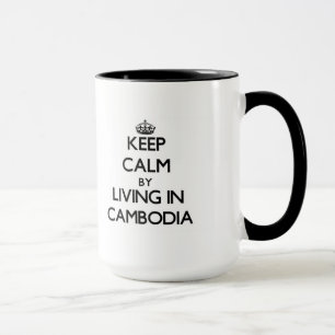 Mug Gardez le calme en habitant au Cambodge
