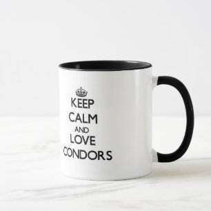 Mug Gardez le calme et aimez les condors