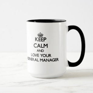 Mug Gardez le calme et aimez votre directeur général