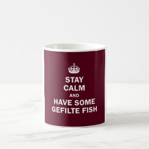 Mug Gardez le calme et ayez quelques poissons de