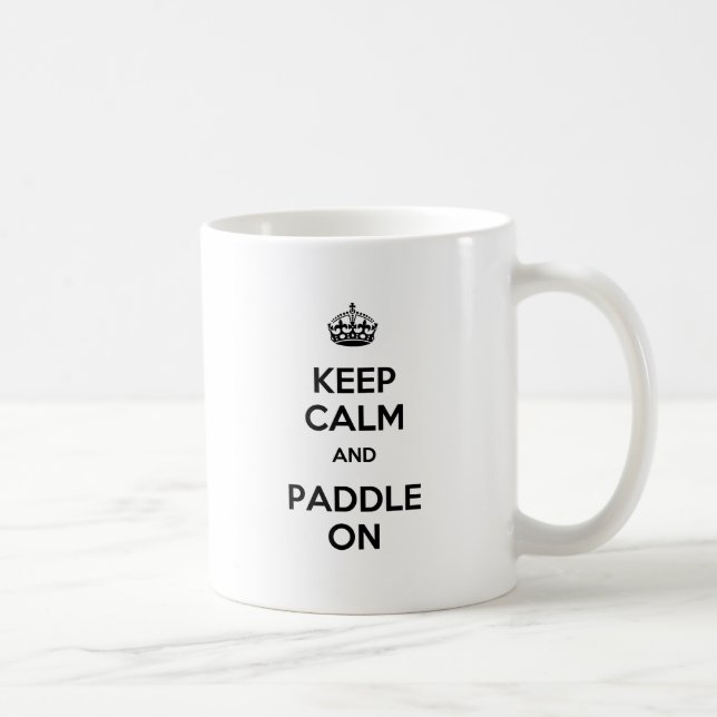 Mug Gardez le calme et barbotez dessus (Droite)