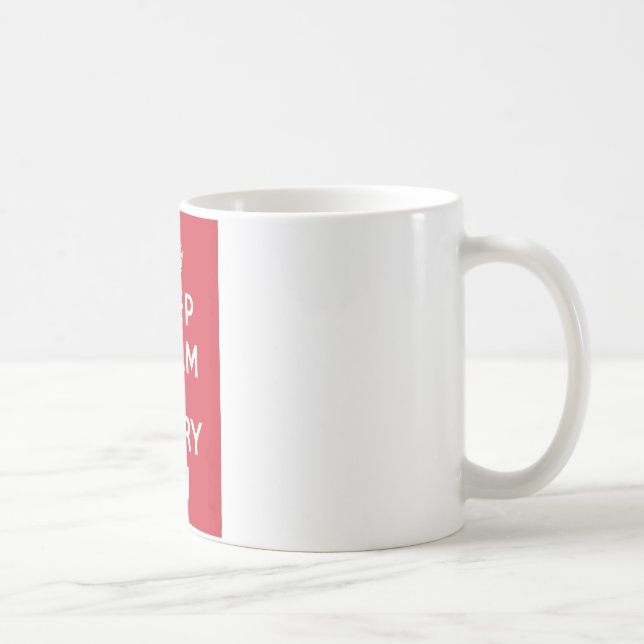 Mug Gardez le calme et continuez (Droite)