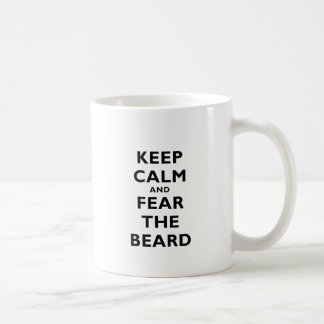 Mug Gardez le calme et craignez la barbe