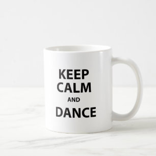 Mug Gardez le calme et dansez