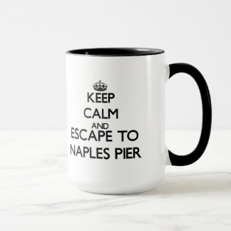 Mug Gardez le calme et échappez-vous au pilier la
