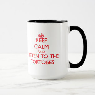 Mug Gardez le calme et écoutez les tortues