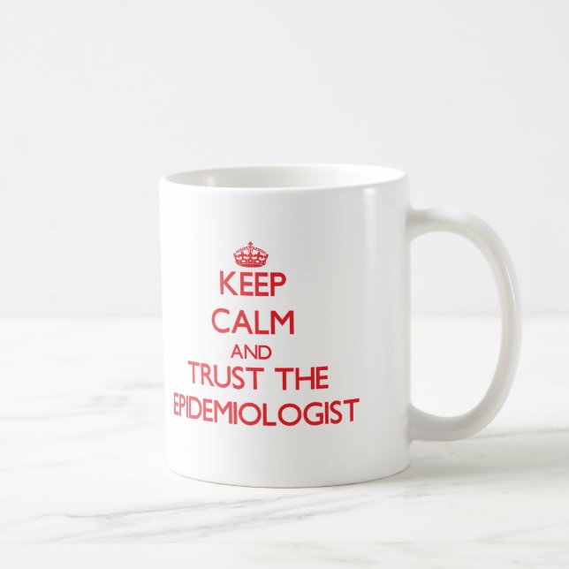 Mug Gardez le calme et faites confiance à (Droite)