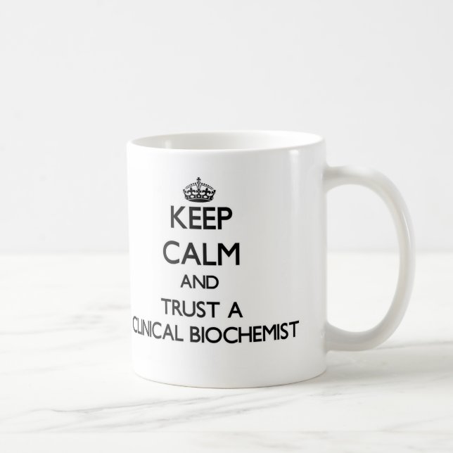 Mug Gardez le calme et faites confiance à un (Droite)