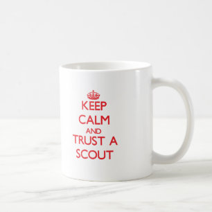 Mug Gardez le calme et faites confiance à un scout