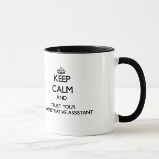 Mug Gardez le calme et faites confiance à votre