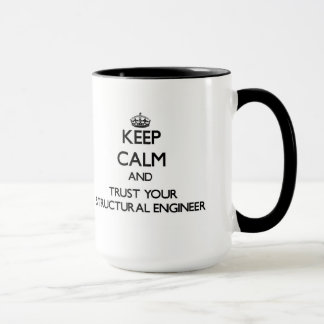 Mug Gardez le calme et faites confiance à votre