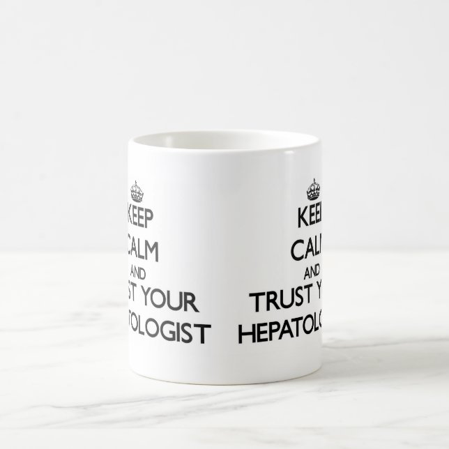 Mug Gardez le calme et faites confiance à votre (Centre)
