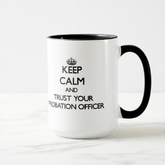 Mug Gardez le calme et faites confiance à votre agent