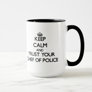 Mug Gardez le calme et faites confiance à votre chef
