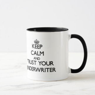 Mug Gardez le calme et faites confiance à votre garant