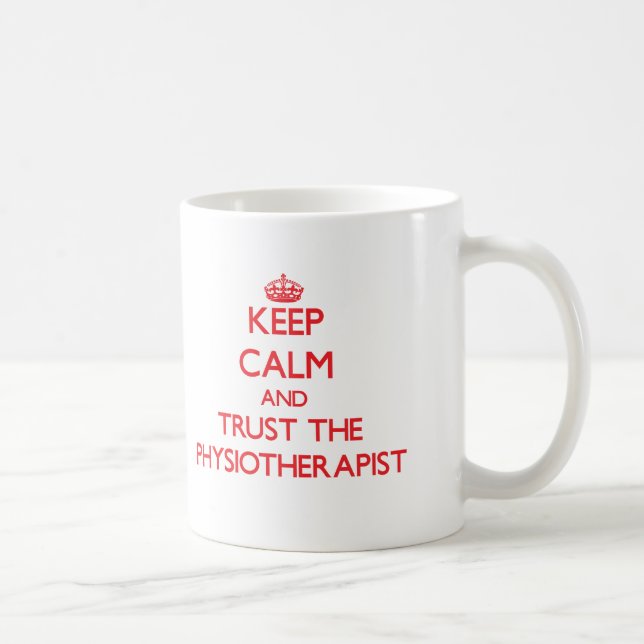 Mug Gardez le calme et faites confiance au (Droite)