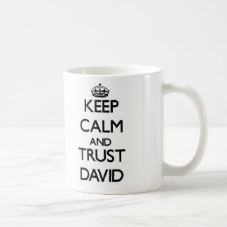 Mug Gardez le calme et la confiance David
